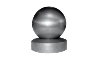 Крышка на столб круглая с шаром 15.177.60